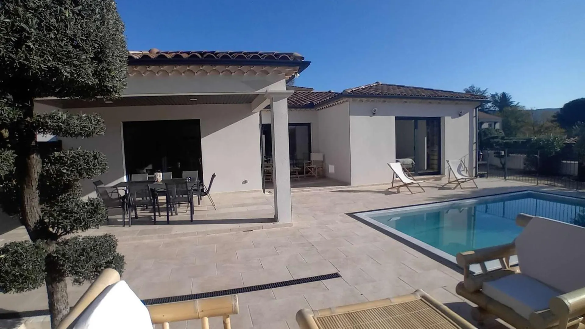 Villa Moderne Avec Piscine Privee, Climatisee, Proche Centre Vallon Pont D'Arc - Fr-1-382-216 France