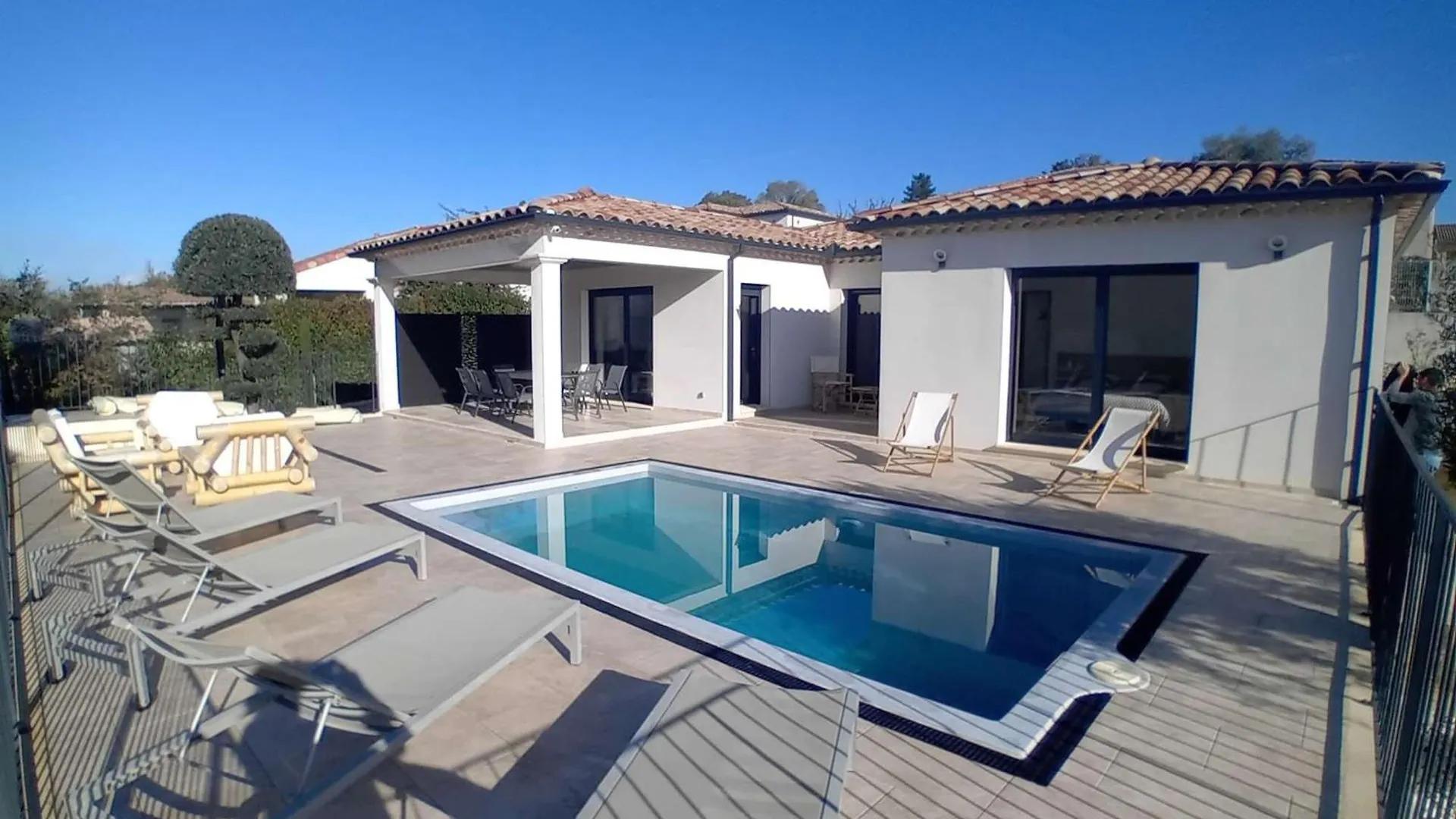 Villa Moderne Avec Piscine Privee, Climatisee, Proche Centre Vallon Pont D'Arc - Fr-1-382-216